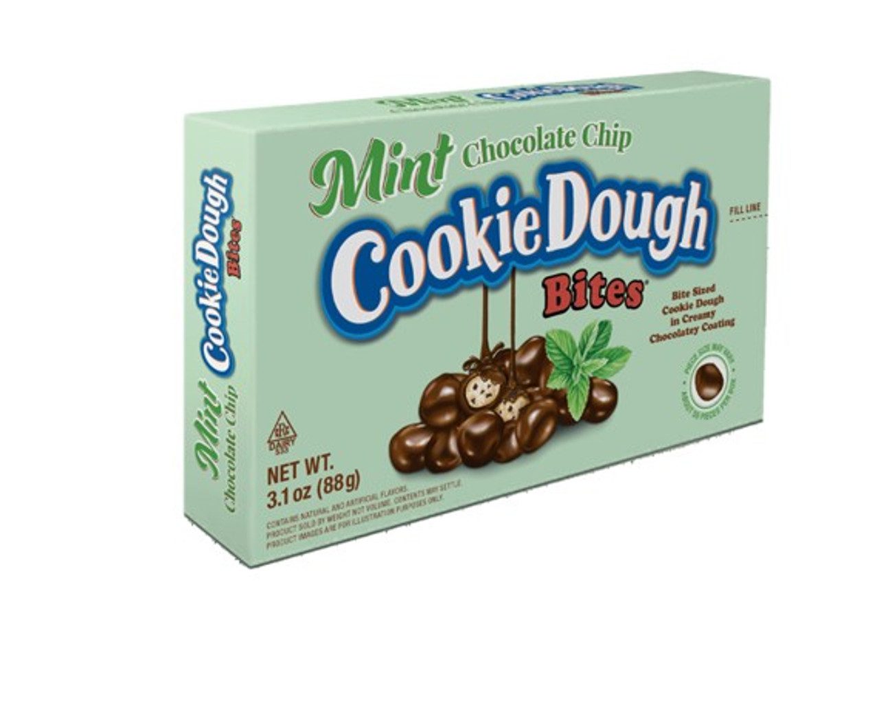 Cookie Dough Bites Mint Chocolate Chip Box 12x88g