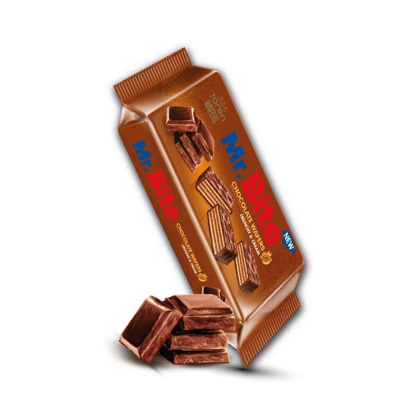 Toren Mr.Bite Milk Chocolate Coated Wafers With Chocolate Cream 24x38g Main image