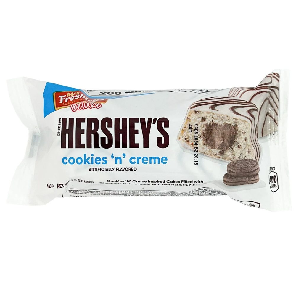 Mrs Freshley's Hershey's Cookies N Cream 99g 2 X 8 Pack Main image