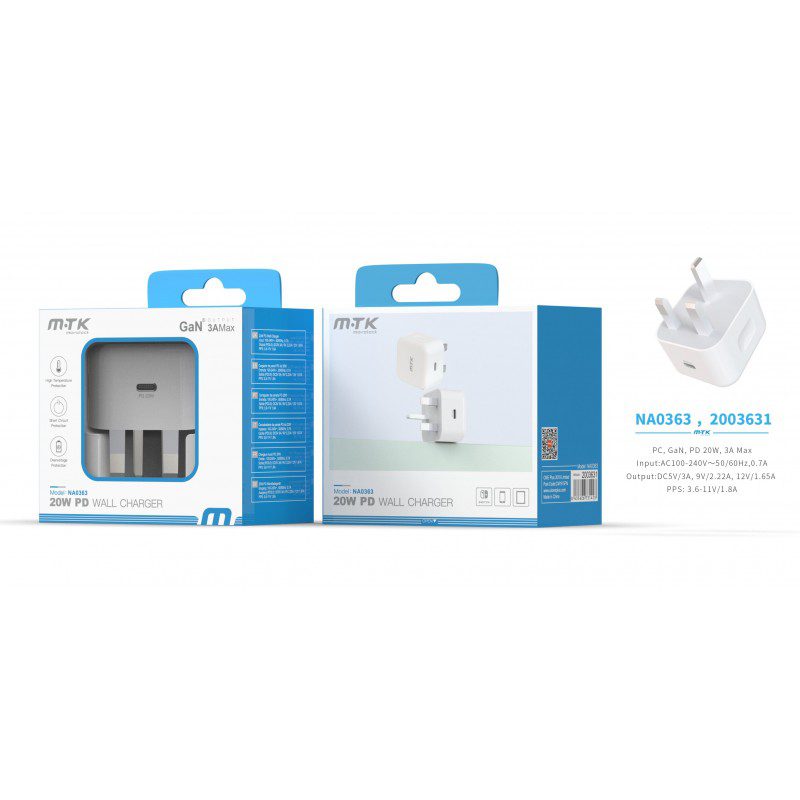 NA0363 20W PD Wall Charger Main image