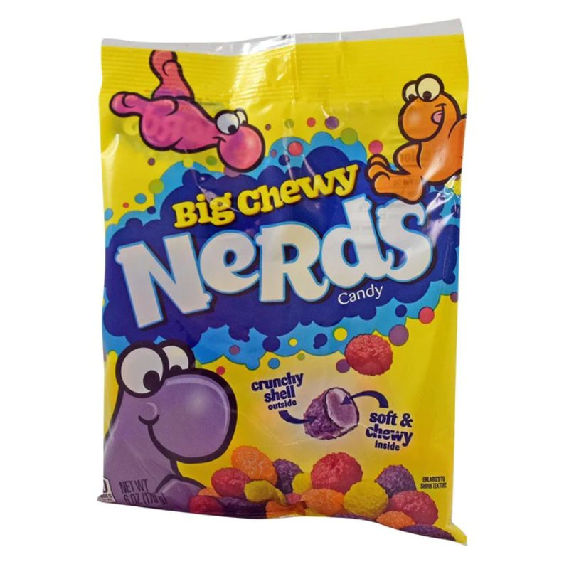 Nerds Big Chewy Candy 170g Peg Bag Main image