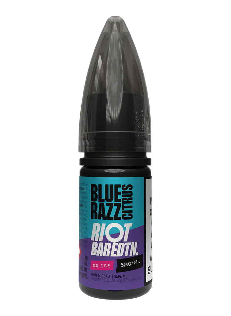 RIOT BAR EDTN 20MG NIC SALT NO ICE BLUE RAZZ CITRUS (10)