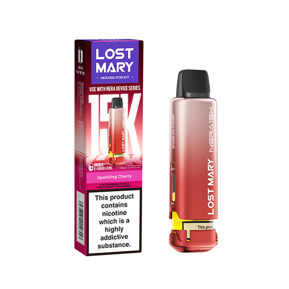 LOST MARY NERA 15K POD SPARKLING CHERRY (5) Main image
