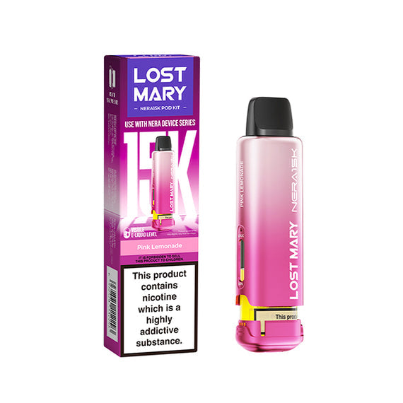 LOST MARY NERA 15K POD PINK LEMONADE (5) Main image