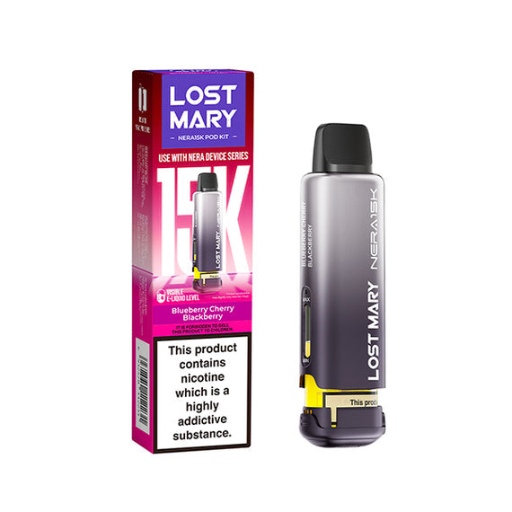 LOST MARY NERA 15K POD BLUEBERRY CHERRY BLACKBERRY (5) Main image