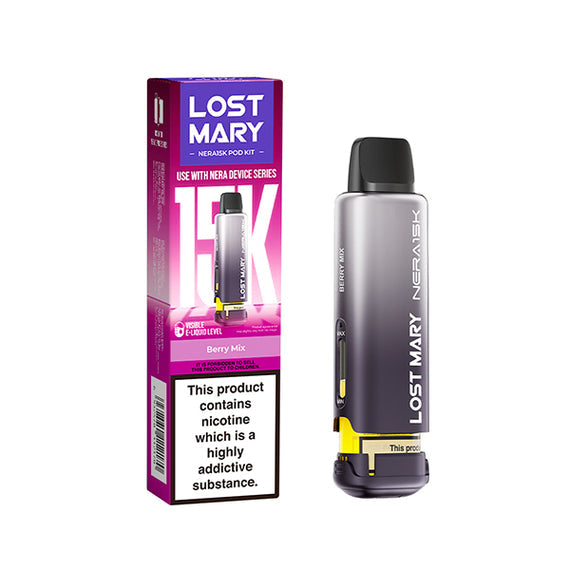 LOST MARY NERA 15K POD BERRY MIX (5) Main image