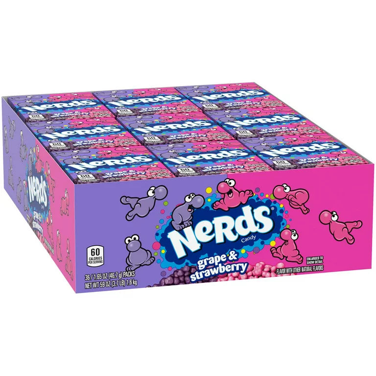 Nerds Grape & Strawberry 46g boxes