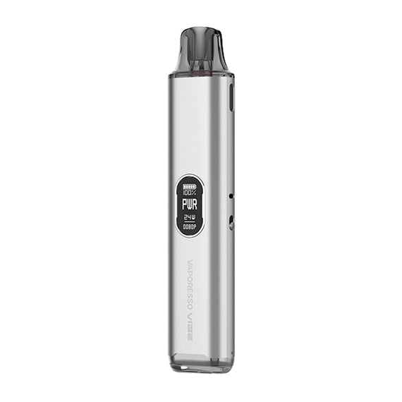 VAPORESSO VIBE VAPE KIT SILVER Main image