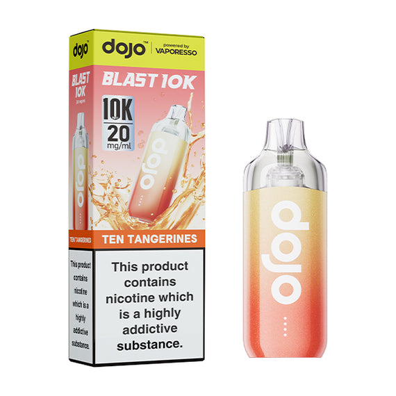 VAPORESSO DOJO BLAST 10K KIT TEN TANGERINES (5) Main image