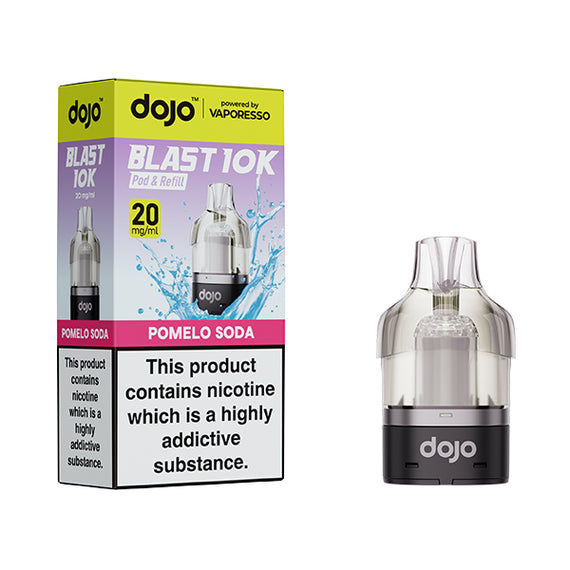 VAPORESSO DOJO BLAST 10K PODS POMELO SODA (5) Main image