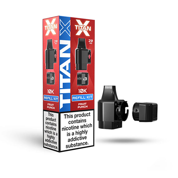 TITAN X REFILL POD (2025) FRUIT PUNCH (10) Main image