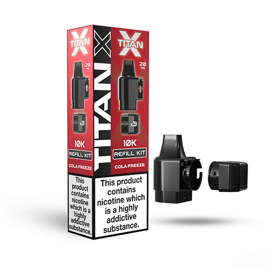 TITAN X REFILL POD (2025) COLA FREEZE (10) Main image