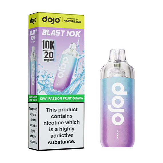 VAPORESSO DOJO BLAST 10K KIT KIWI PASSION FRUIT GUAVA (5) Main image
