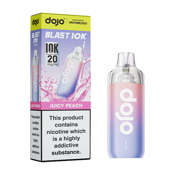 VAPORESSO DOJO BLAST 10K KIT JUICY PEACH (5) Main image