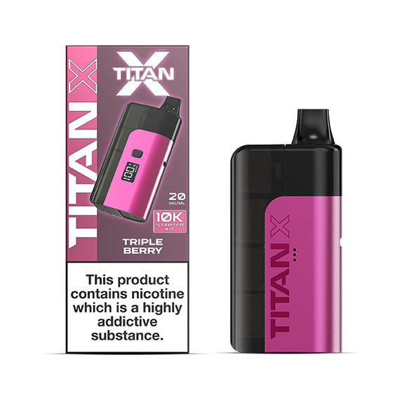 TITAN X STARTER KIT (2025) TRIPLE BERRY (5) Main image