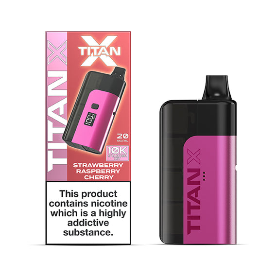 TITAN X STARTER KIT (2025) STRAWBERRY RASPBERRY CHERRY (5) Main image
