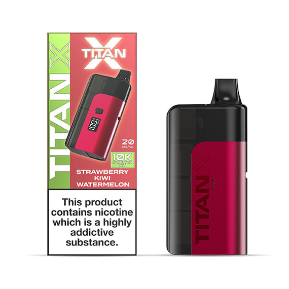 TITAN X STARTER KIT (2025) STRAWBERRY KIWI WATERMELON (5) Main image