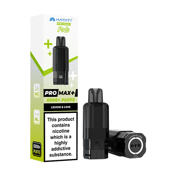 HAYATI PRO MAX+ POD LEMON & LIME (5) Main image