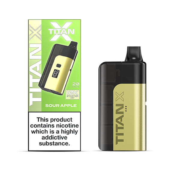TITAN X STARTER KIT (2025) SOUR APPLE (5) Main image