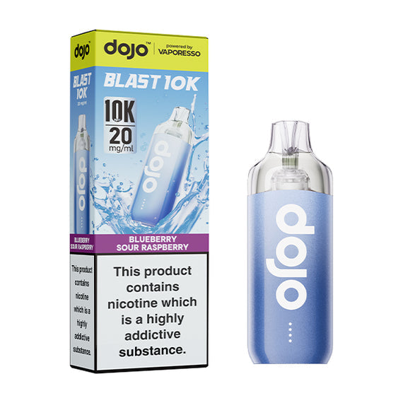 VAPORESSO DOJO BLAST 10K KIT BLUEBERRY SOUR RASPBERRY (5) Main image