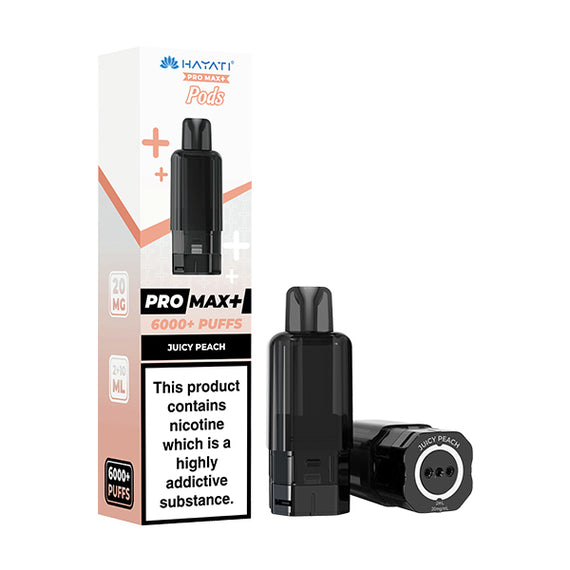 HAYATI PRO MAX+ POD JUICY PEACH (5)