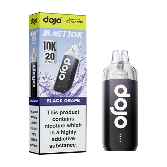 VAPORESSO DOJO BLAST 10K KIT BLACK GRAPE (5) Main image