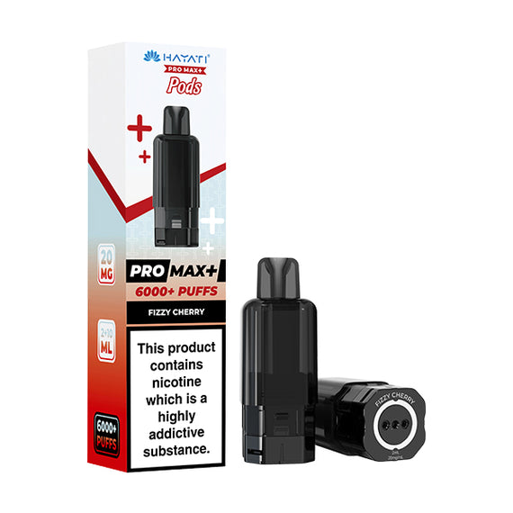 HAYATI PRO MAX+ POD FIZZY CHERRY (5) Main image