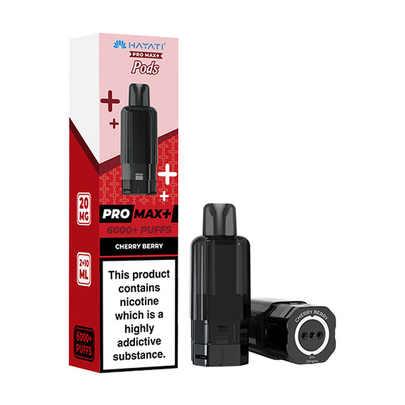 HAYATI PRO MAX+ POD CHERRY BERRY (5) Main image