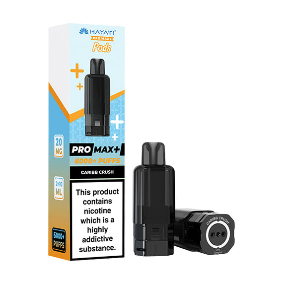 HAYATI PRO MAX+ POD CARIBB CRUSH (5) Main image