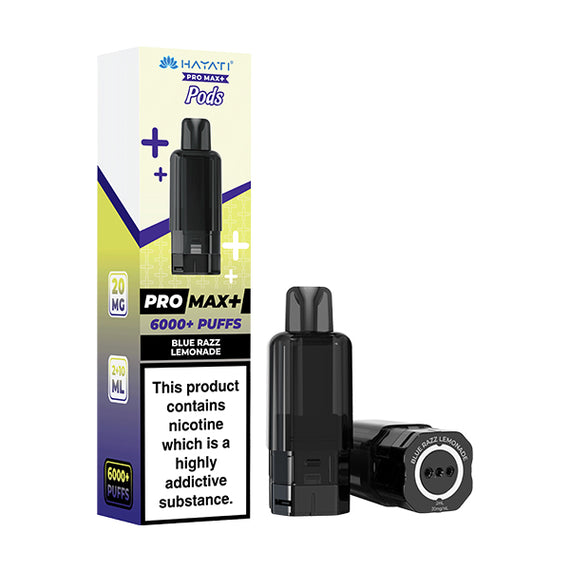 HAYATI PRO MAX+ POD BLUEBERRY RAZZ LEMONADE (5) Main image
