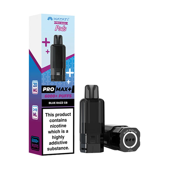 HAYATI PRO MAX+ POD BLUE RAZZ GB (5) Main image