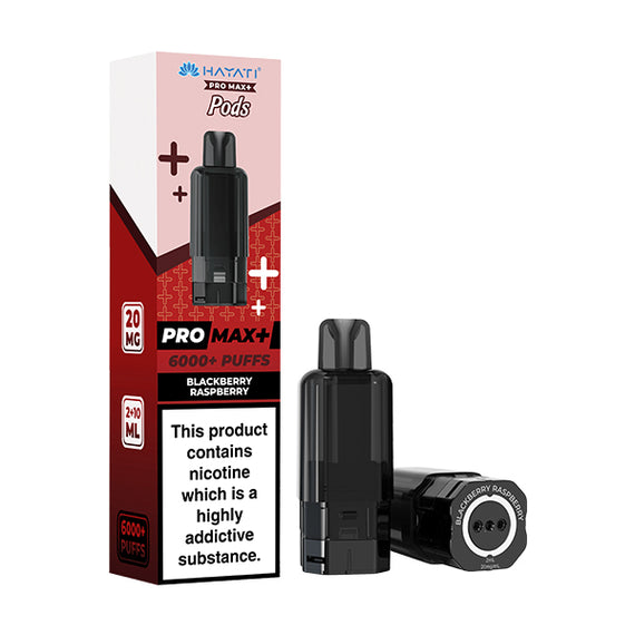 HAYATI PRO MAX+ POD BLACKBERRY RASPBERRY (5) Main image