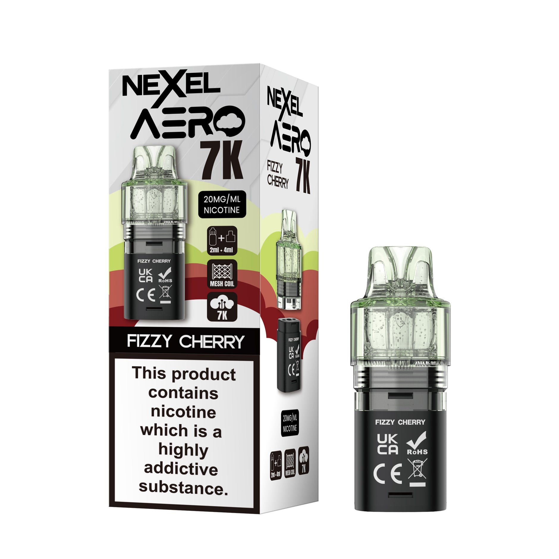 NEXEL AERO POD FIZZY CHERRY (10) Main image