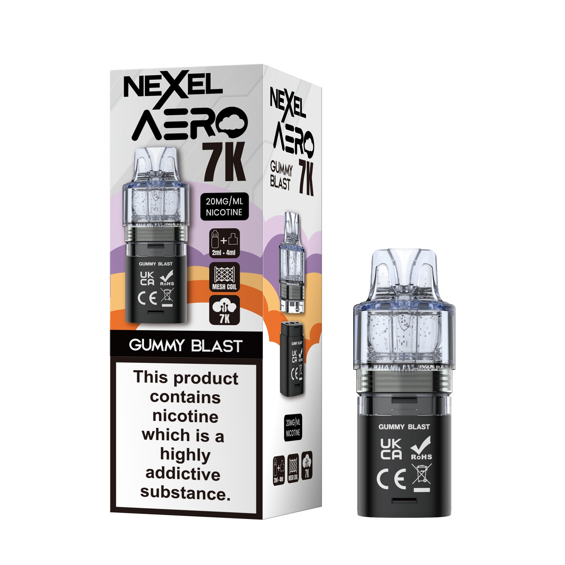 NEXEL AERO POD GUMMY BLAST (10) Main image