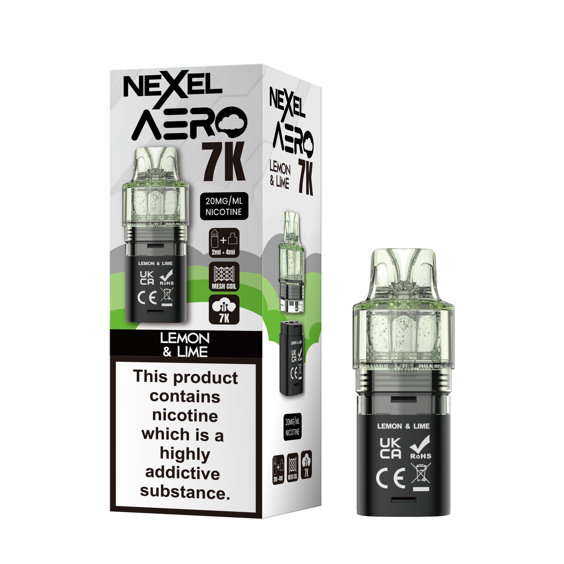 NEXEL AERO POD LEMON & LIME (10) Main image