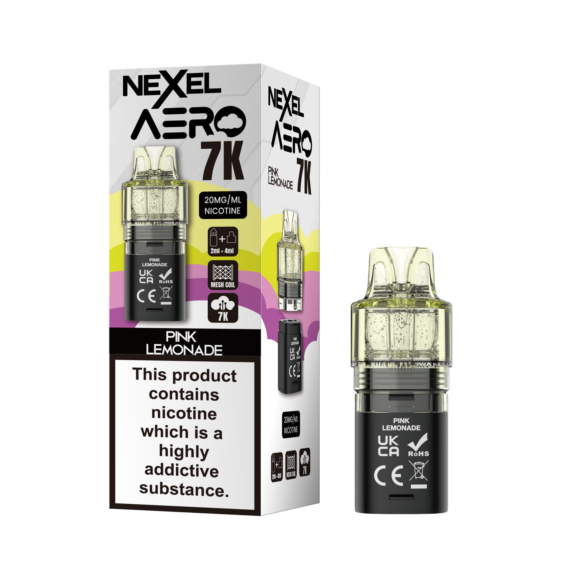 NEXEL AERO POD PINK LEMONADE (10) Main image