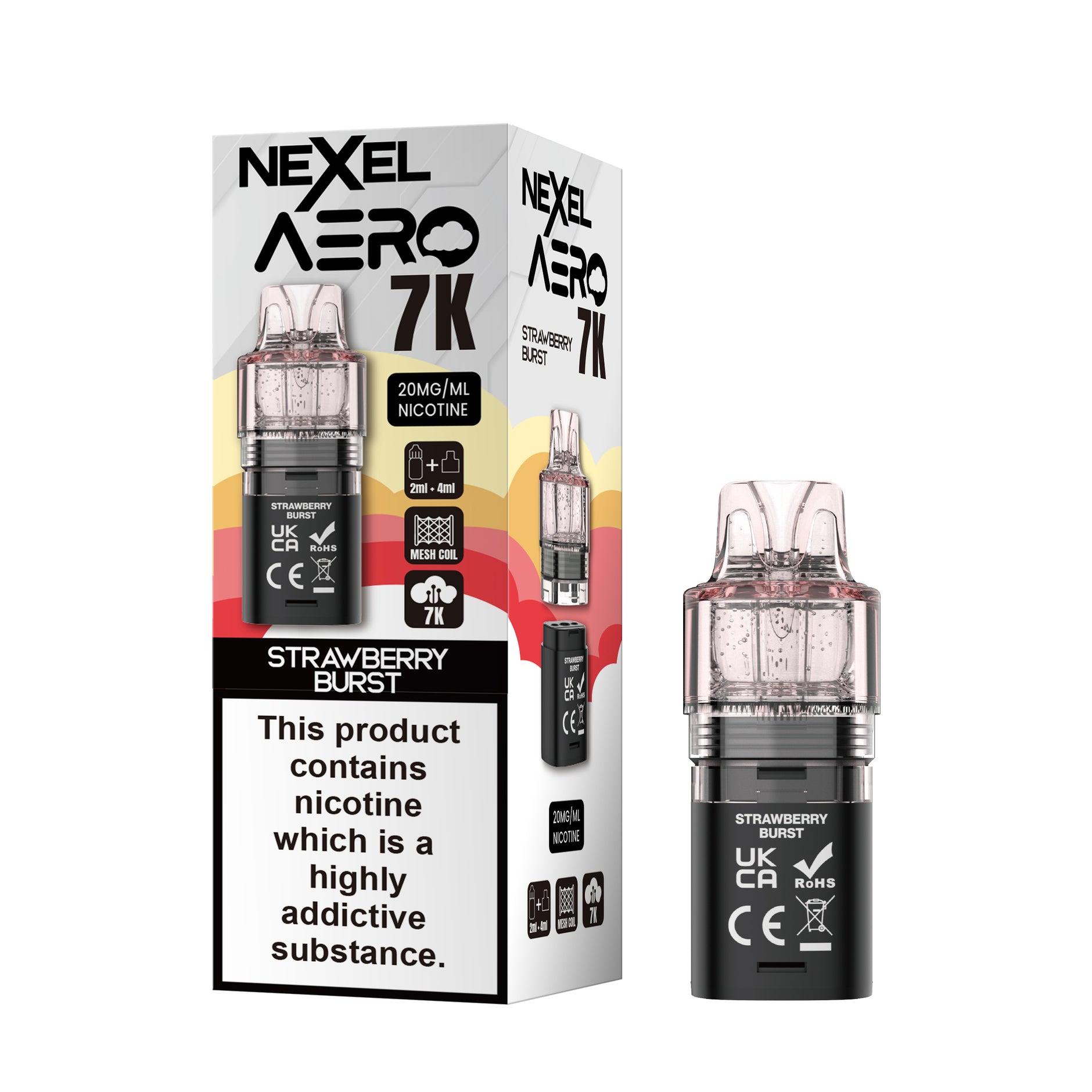 NEXEL AERO POD STRAWBERRY BURST (10) Main image