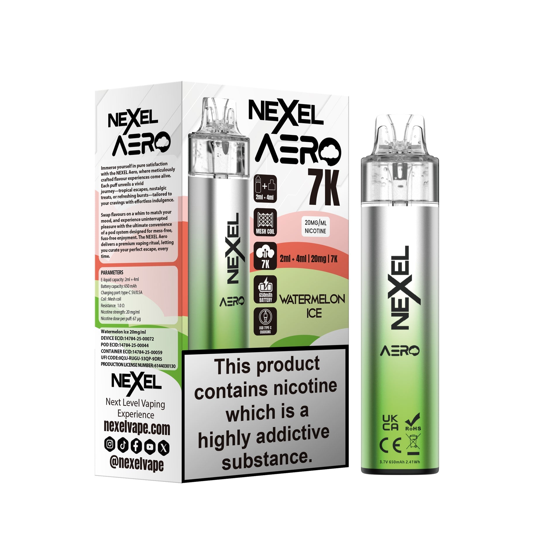 NEXEL AERO KIT WATERMELON ICE (5) Main image