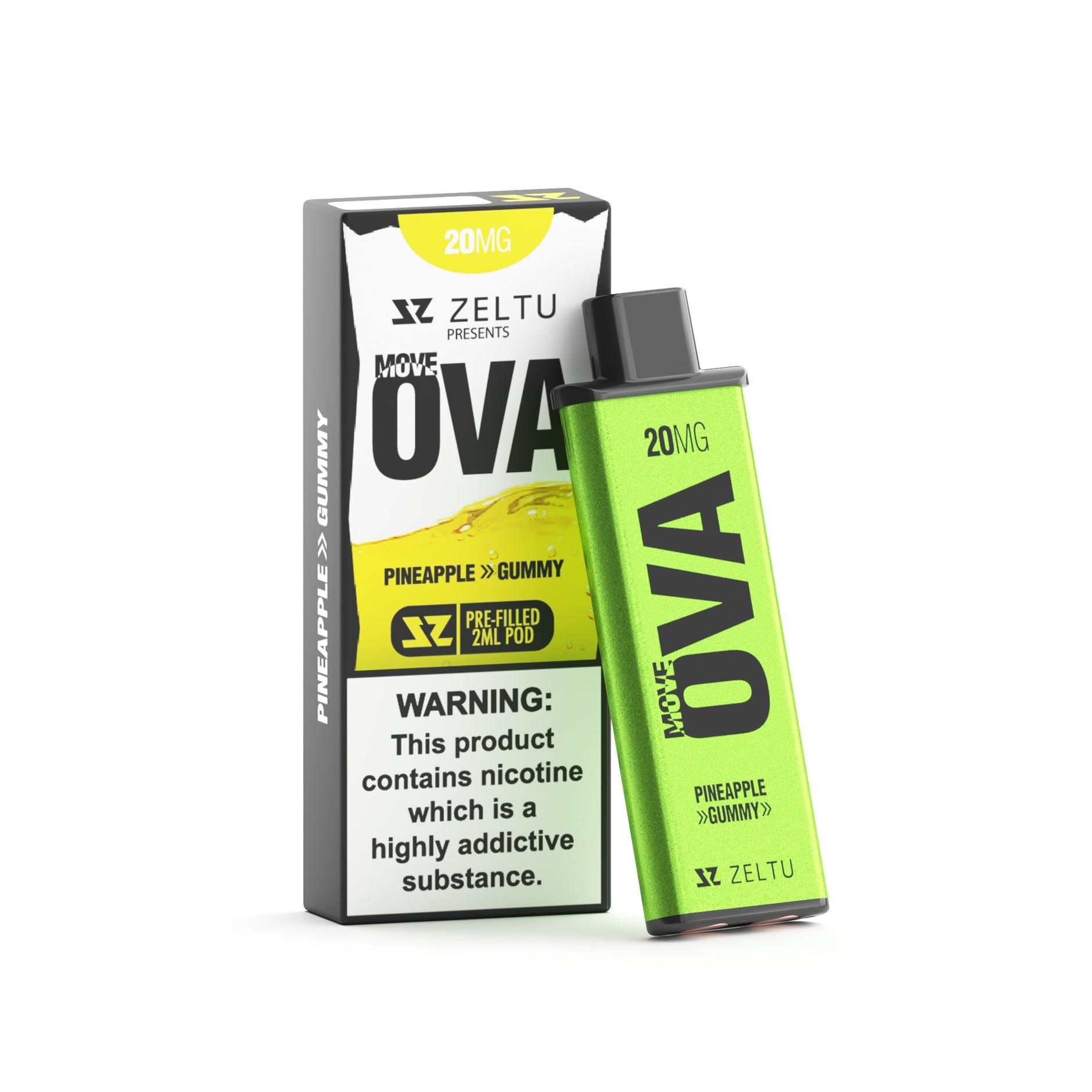 ZELTU X3 PREFILLED POD MOVE OVA PINEAPPLE GUMMY (5) Main image