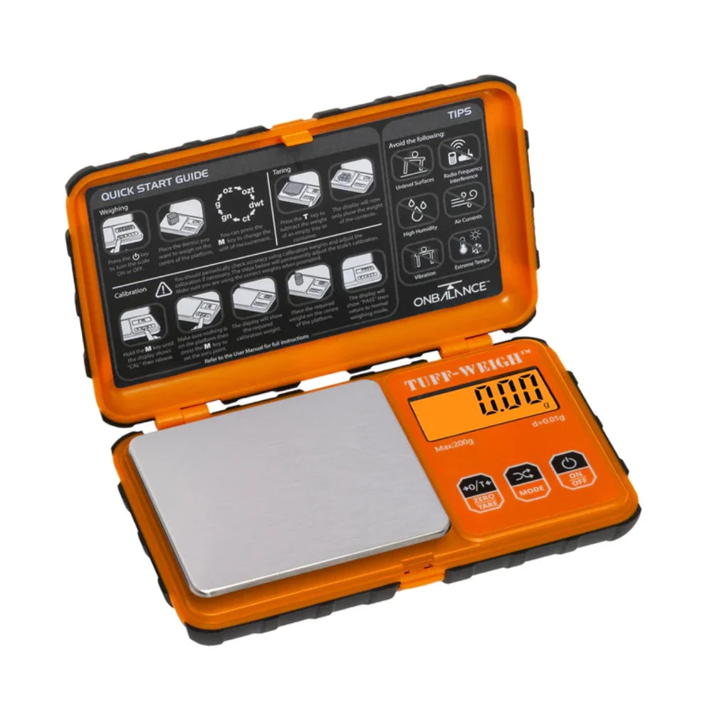 On Balance TUF-200-OR Tuff-Weigh Digital Mini Scale
