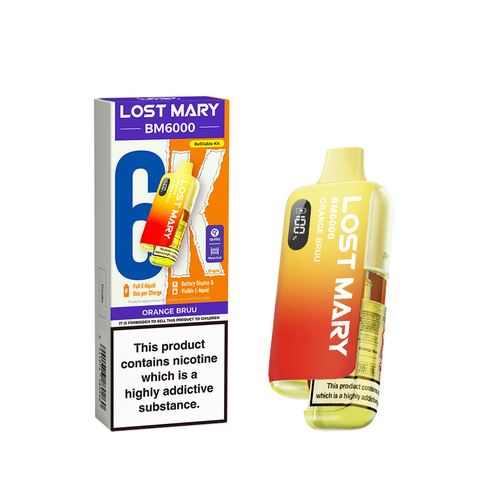 LOST MARY BM6000 KIT ORANGE BRUU (5) Main image