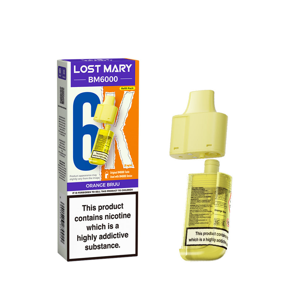 LOST MARY BM6000 POD ORANGE BRUU (5) Main image