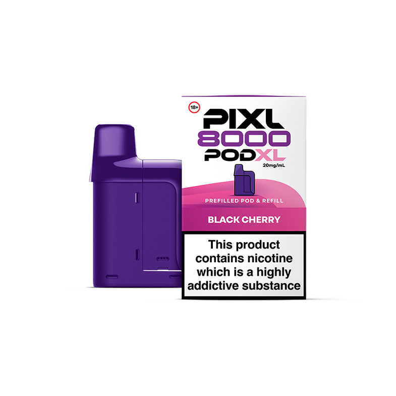 PIXL 8000 (2025) REFILL POD BLACK CHERRY (5) Main image