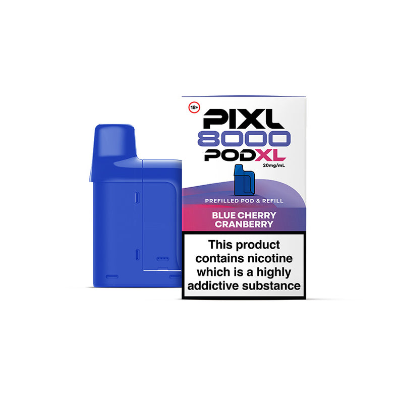 PIXL 8000 (2025) REFILL POD BLUE CHERRY CRANBERRY (5) Main image