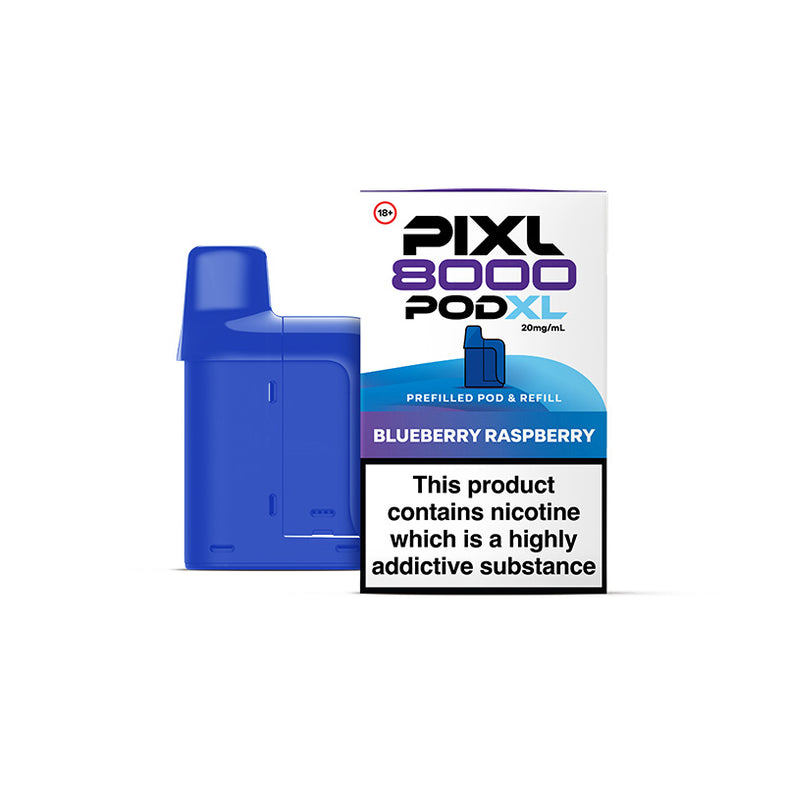 PIXL 8000 (2025) REFILL POD BLUEBERRY RASPBERRY (5) Main image