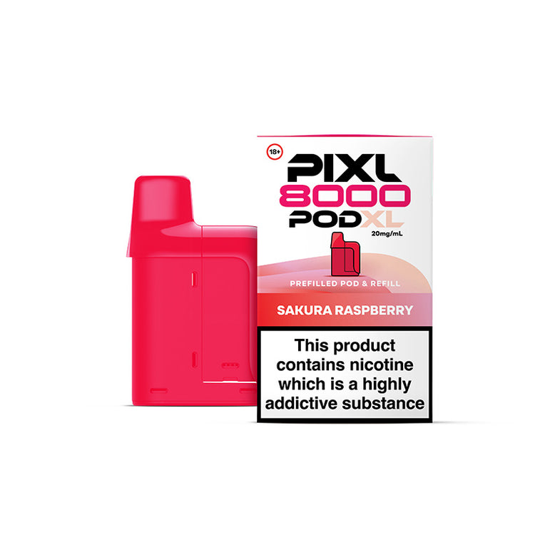 PIXL 8000 (2025) REFILL POD SAKURA RASPBERRY (5) Main image