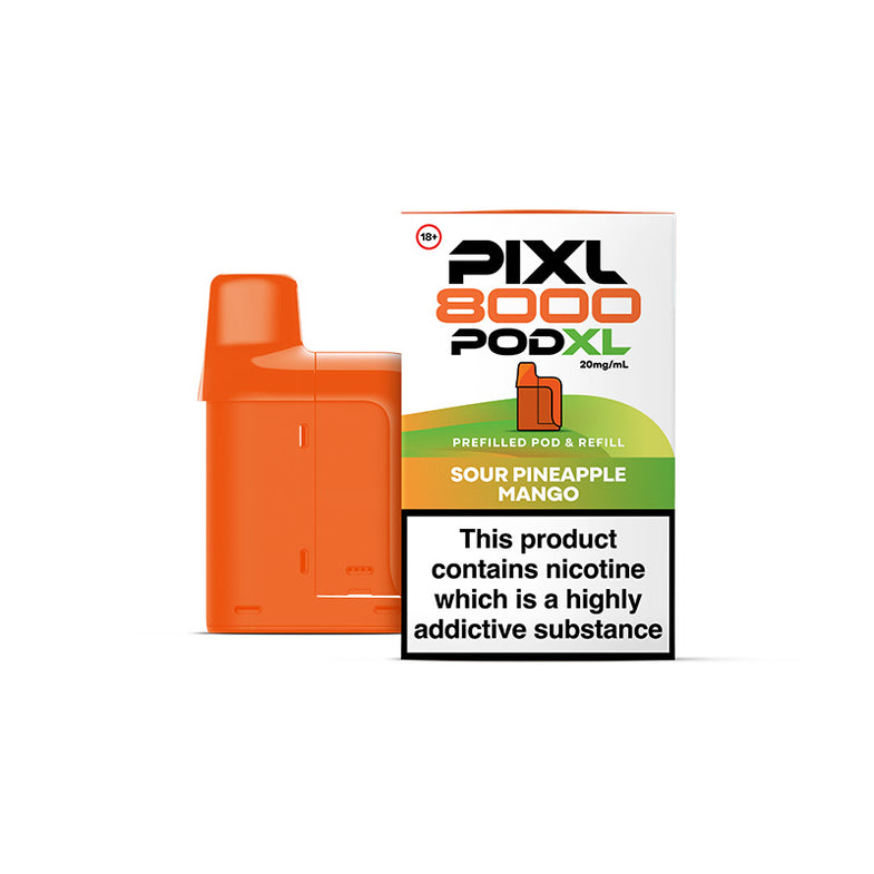 PIXL 8000 (2025) REFILL POD SOUR PINEAPPLE MANGO (5) Main image