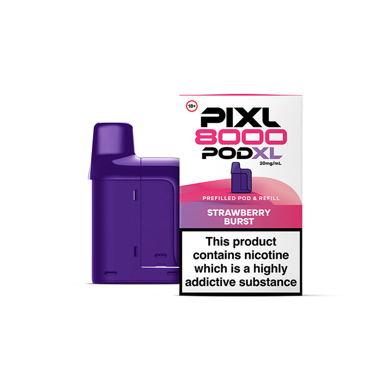 PIXL 8000 (2025) REFILL POD STRAWBERRY BURST (5) Main image