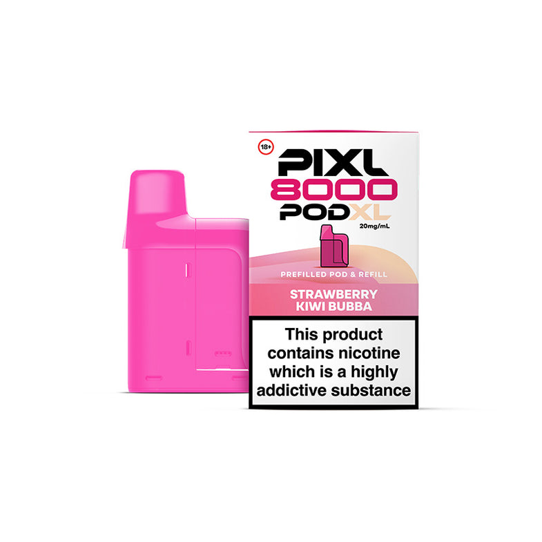 PIXL 8000 (2025) REFILL POD STRAWBERRY KIWI BUBBA (5) Main image