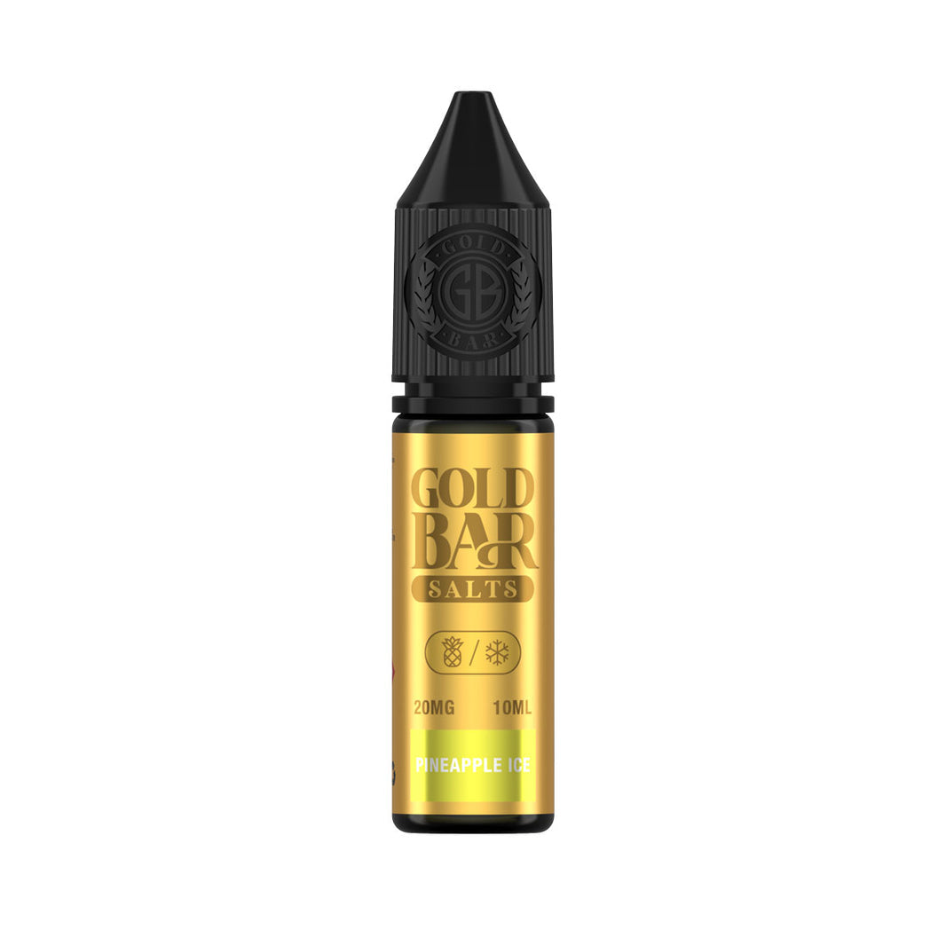 GOLD BAR SALTS 10ML PINEAPPLE ICE (10)